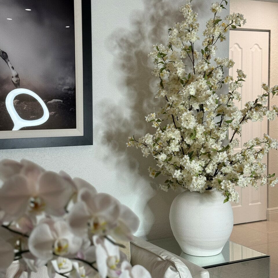 Konos Vase with Cherry Blossoms