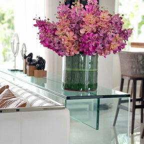 Mixed Mokara Orchids in Large Rotating Cylinder